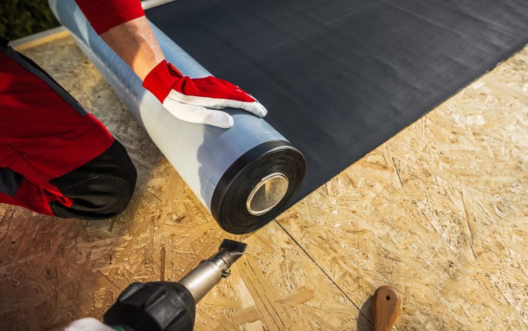 EPDM Commercial Roof Installation