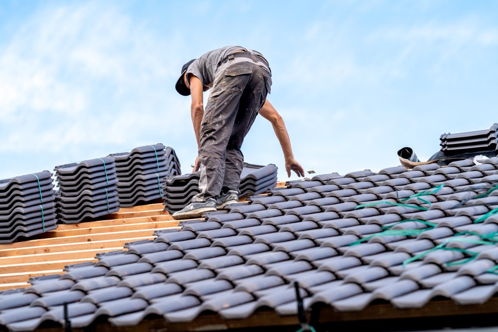Asphalt shingle roof replacement in Burlington WI