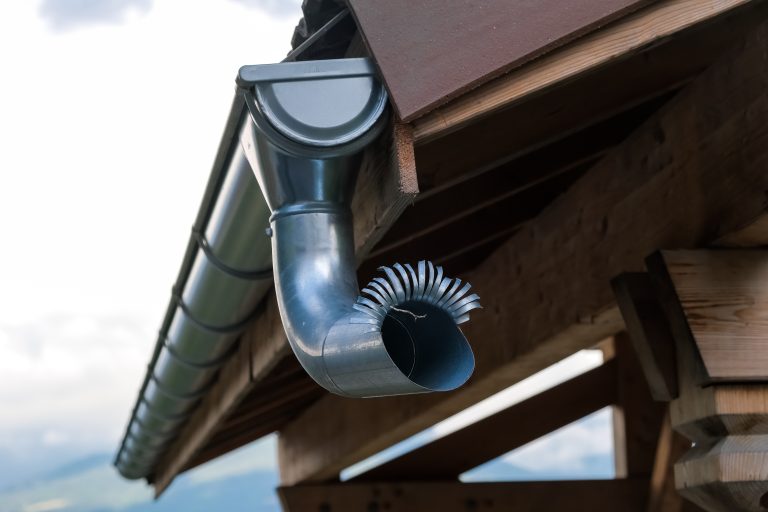 Professional gutter guard installation on a home in Elkhorn, WI