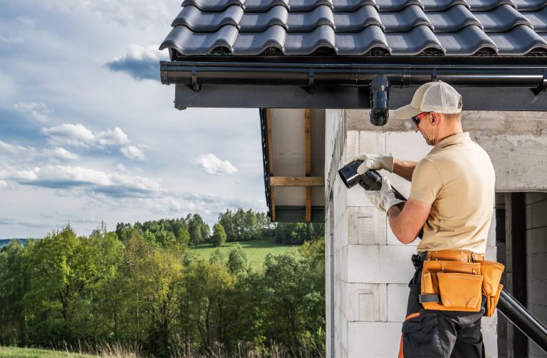 Gutter repair in Oswego, IL by Amenity Roofing