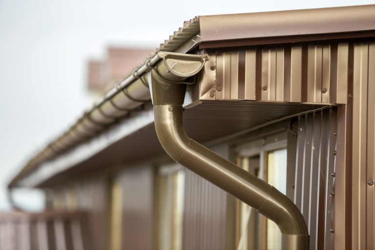 New gutter system installed on home in Oswego, IL