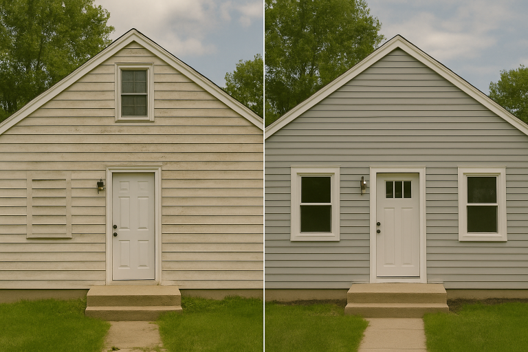 Amenity Roofing & Siding crew in Genoa City, WI