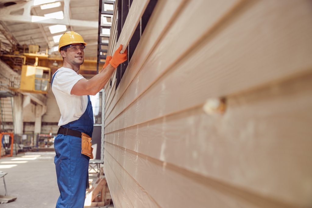 Expert siding installation on a residential home in Delavan, WI