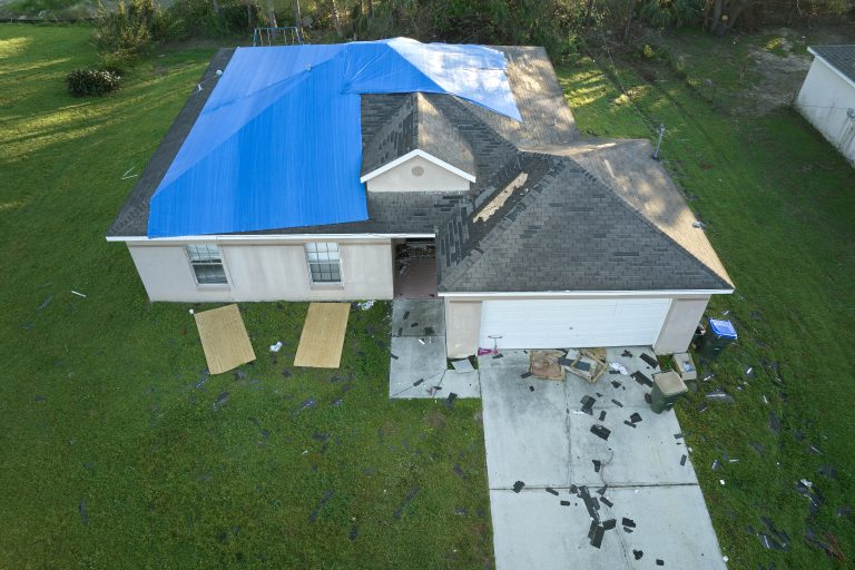 Emergency storm roof repair in Lake Geneva